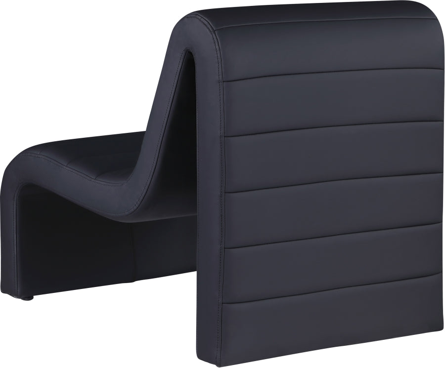 Ivy Vegan Leather Upholstered Accent Chair
