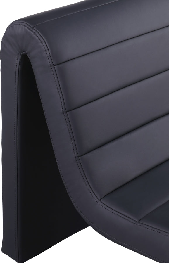 Ivy Vegan Leather Upholstered Accent Chair