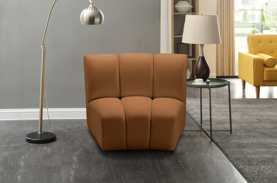 Infinity Velvet Upholstered Modular Chair