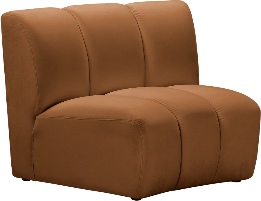 Infinity Velvet Upholstered Modular Chair