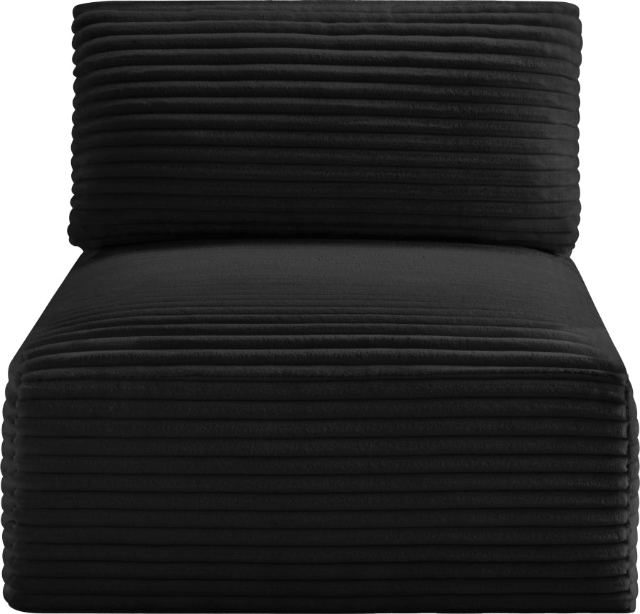 Shaggy Corduroy Performance Fabric Upholstered Accent Chair