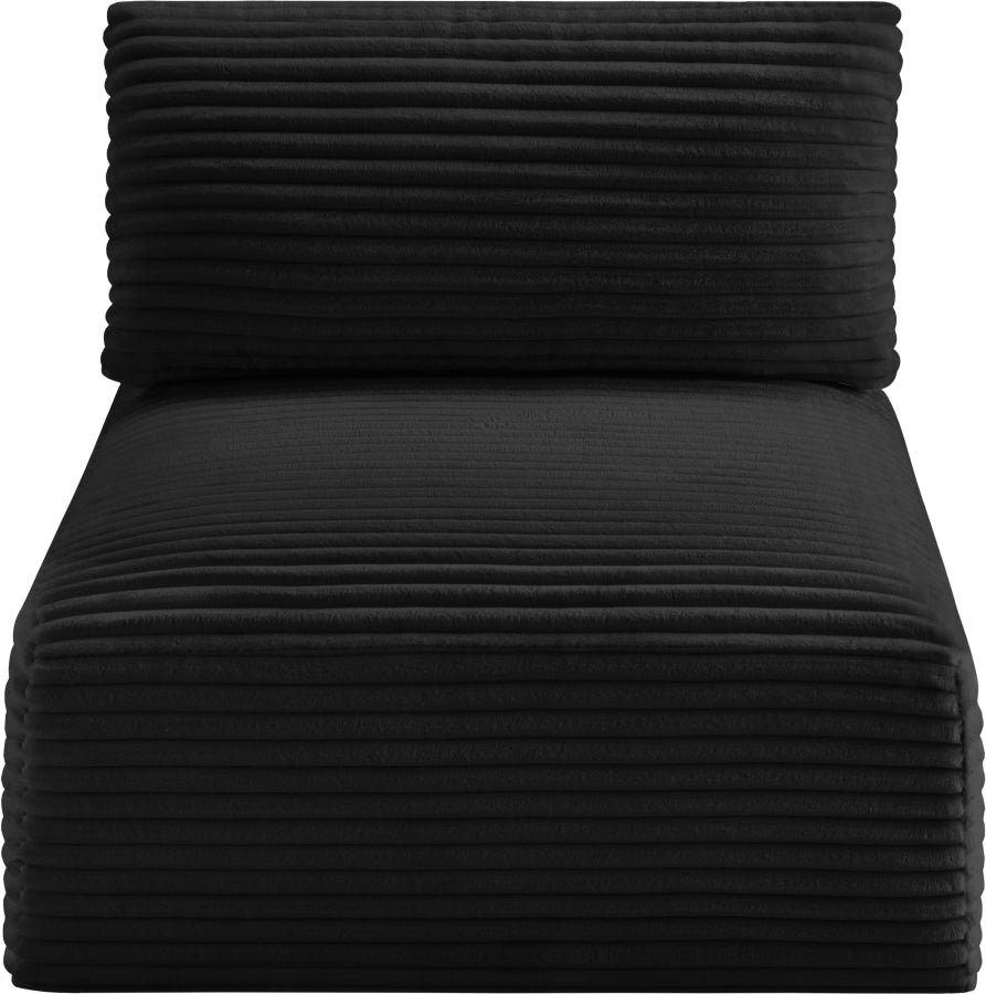 Shaggy Corduroy Performance Fabric Upholstered Accent Chair