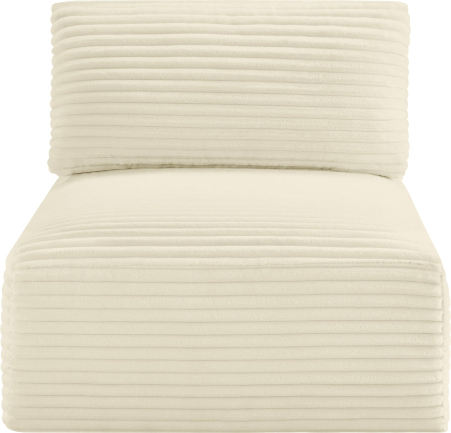 Shaggy Corduroy Performance Fabric Upholstered Accent Chair