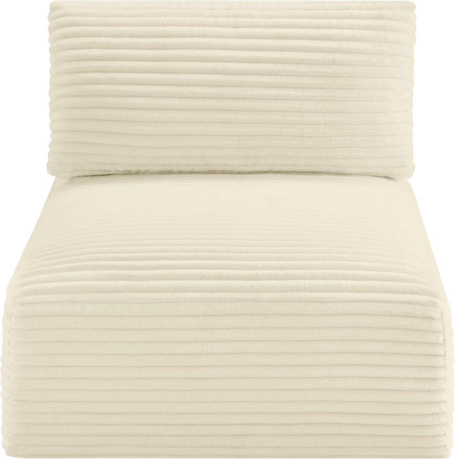 Shaggy Corduroy Performance Fabric Upholstered Accent Chair