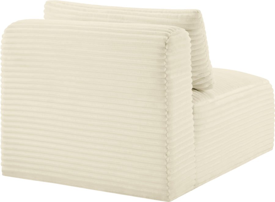 Shaggy Corduroy Performance Fabric Upholstered Accent Chair