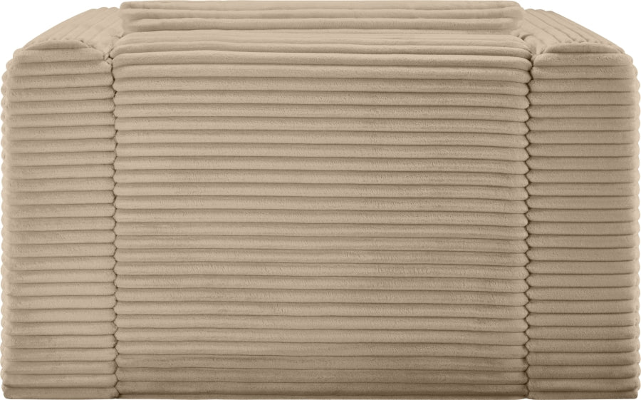 Shaggy Corduroy Performance Fabric Upholstered Accent Chair