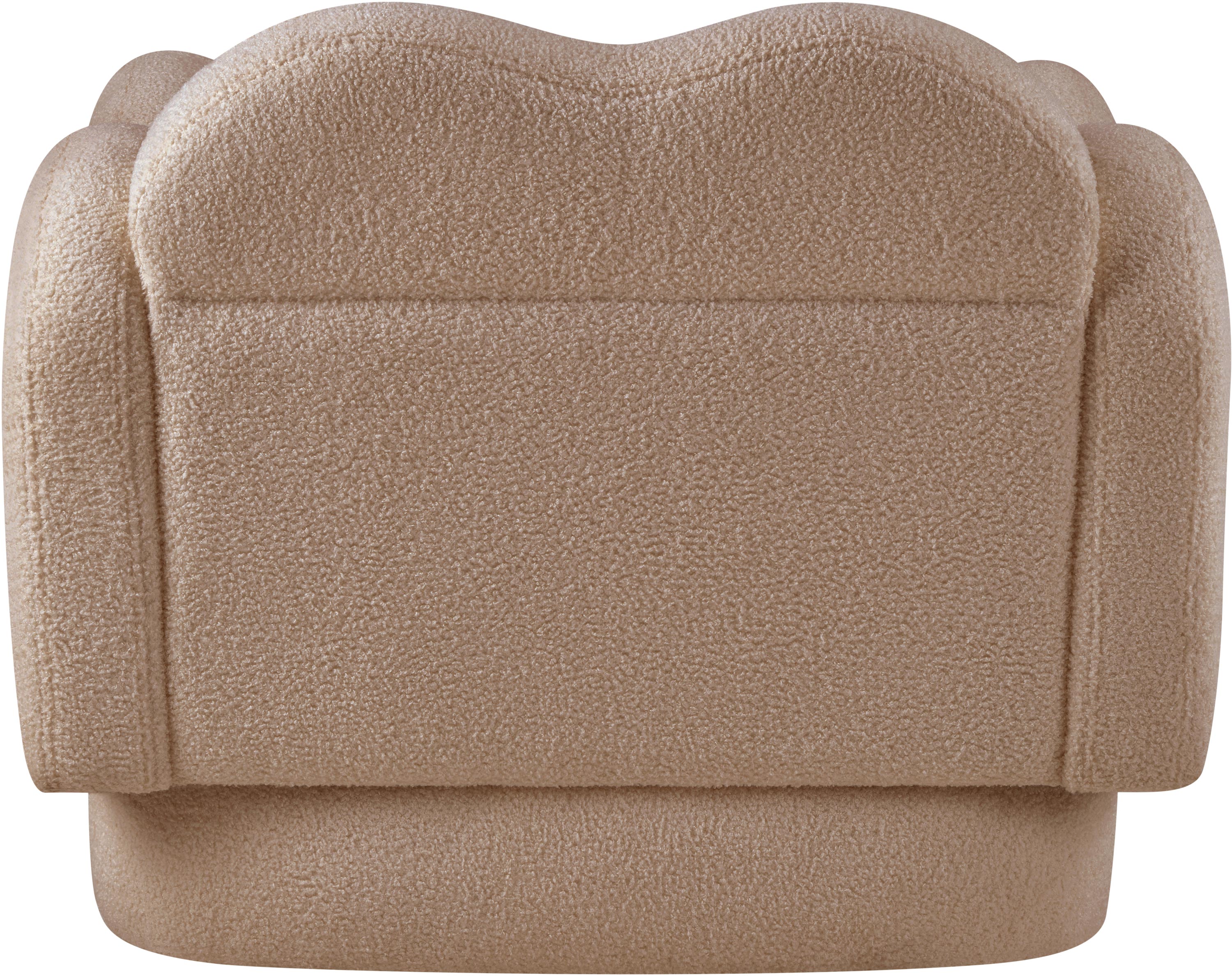 Fauteuil d'appoint rembourré en chenille Vivi
