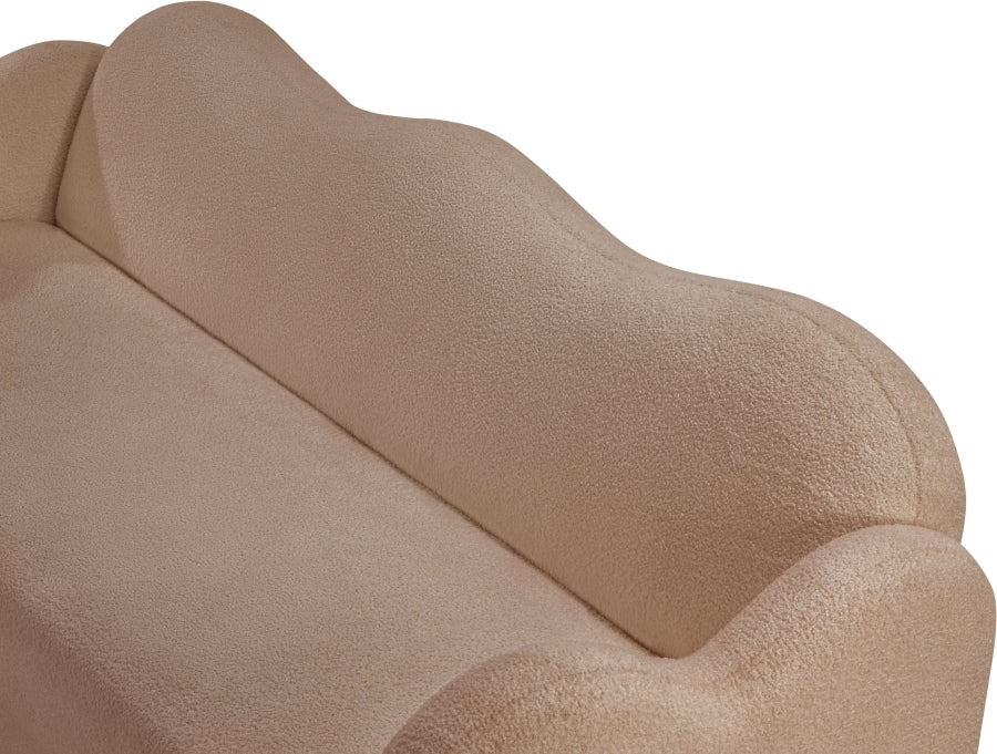 Canapé rembourré en tissu Bloom Teddy