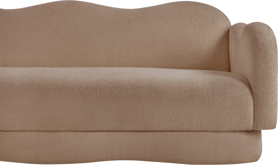 Canapé rembourré en tissu Bloom Teddy