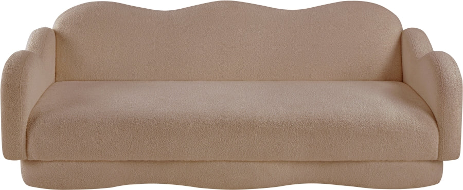 Canapé rembourré en tissu Bloom Teddy