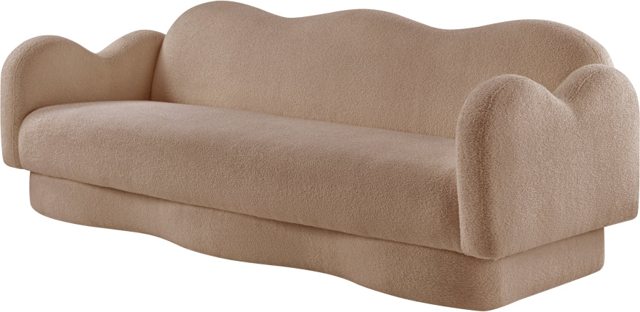 Canapé rembourré en tissu Bloom Teddy