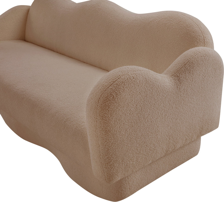 Canapé rembourré en tissu Bloom Teddy