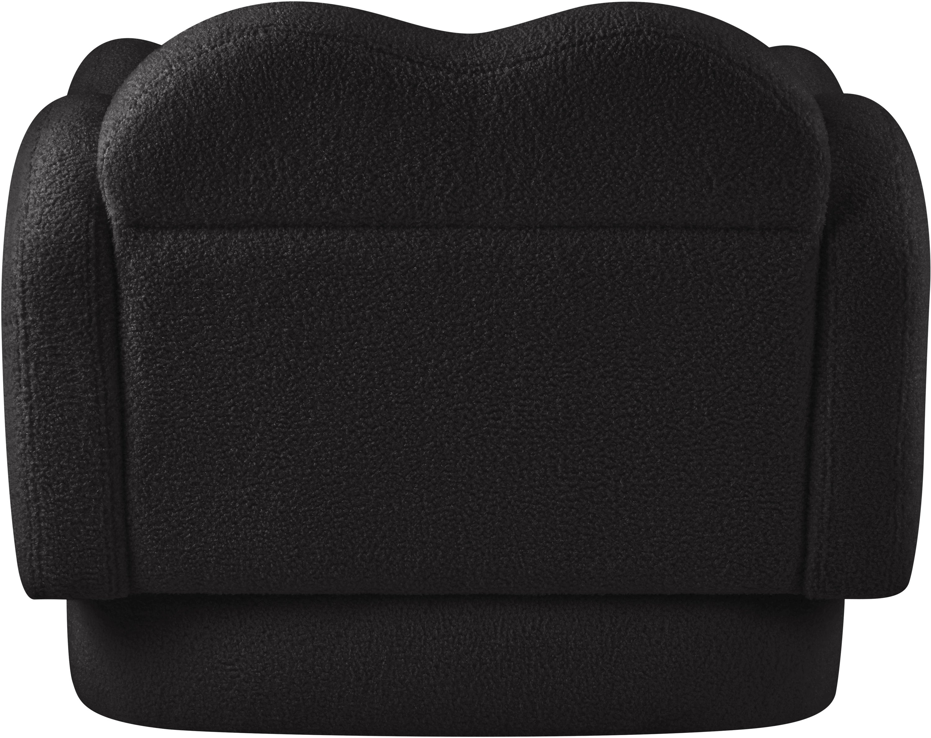 Fauteuil d'appoint rembourré en chenille Vivi