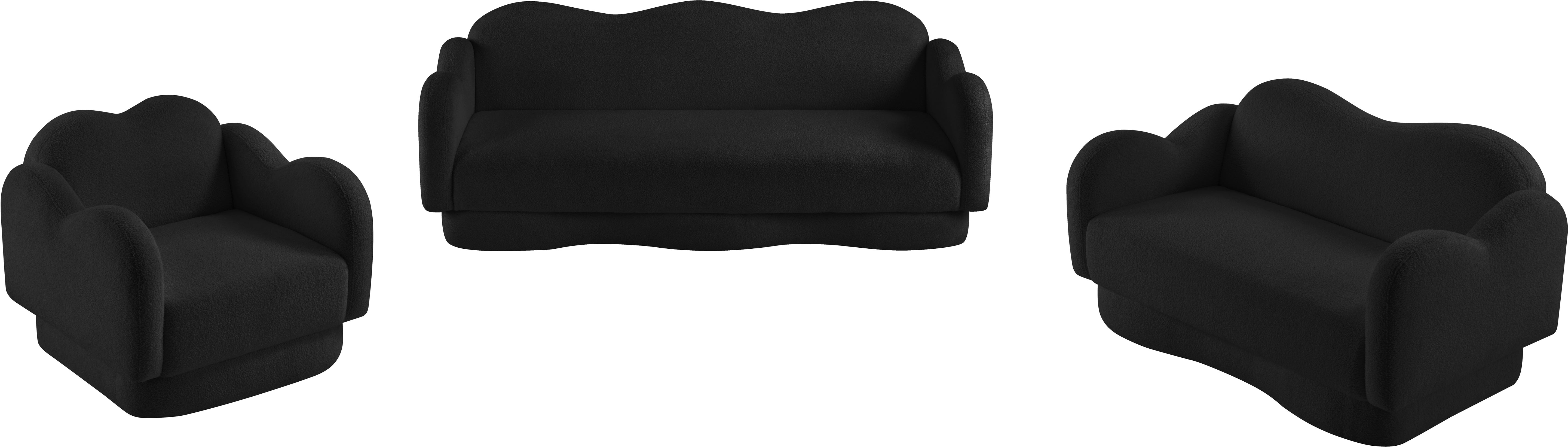 Fauteuil d'appoint rembourré en chenille Vivi