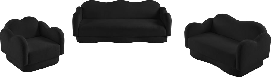 Canapé rembourré en tissu Bloom Teddy