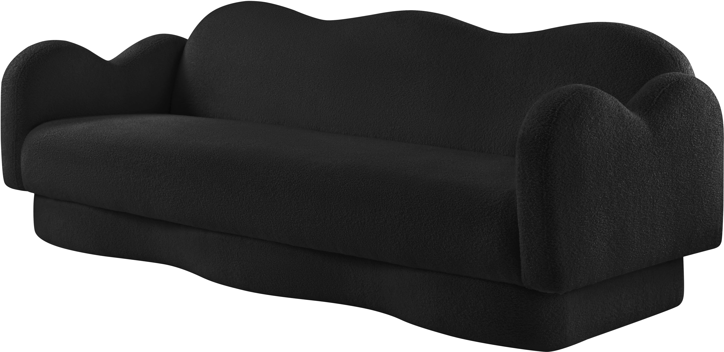 Canapé rembourré en tissu Bloom Teddy