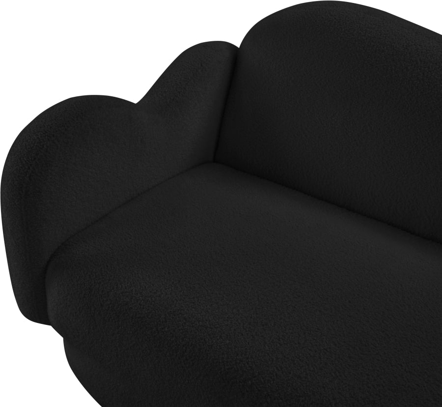 Canapé rembourré en tissu Bloom Teddy