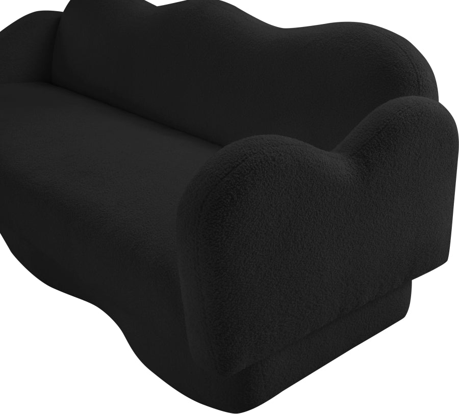 Canapé rembourré en tissu Bloom Teddy
