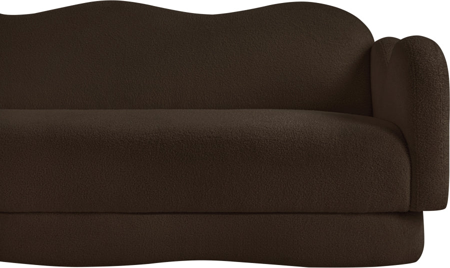 Canapé rembourré en tissu Bloom Teddy