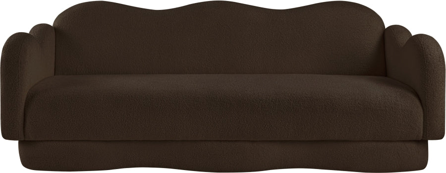Canapé rembourré en tissu Bloom Teddy