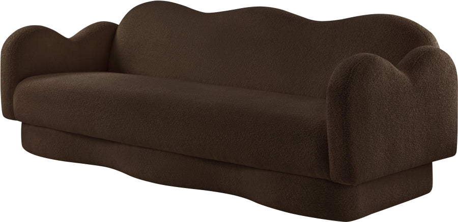 Canapé rembourré en tissu Bloom Teddy