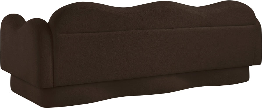 Canapé rembourré en tissu Bloom Teddy