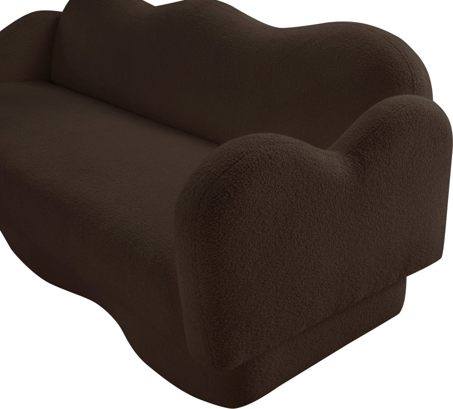 Canapé rembourré en tissu Bloom Teddy