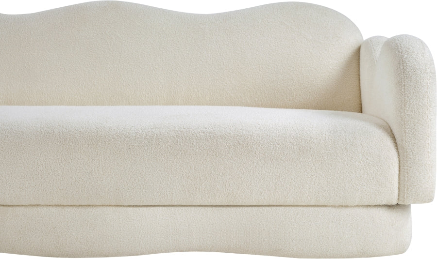 Canapé rembourré en tissu Bloom Teddy