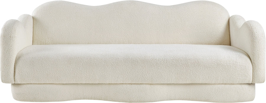 Canapé rembourré en tissu Bloom Teddy