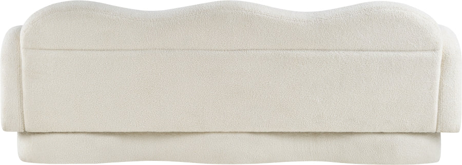 Canapé rembourré en tissu Bloom Teddy
