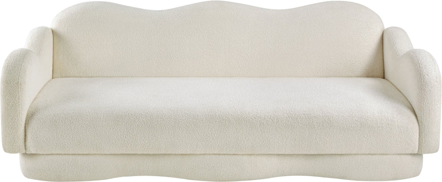 Canapé rembourré en tissu Bloom Teddy
