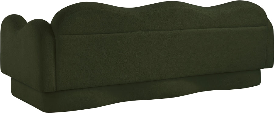 Canapé rembourré en tissu Bloom Teddy