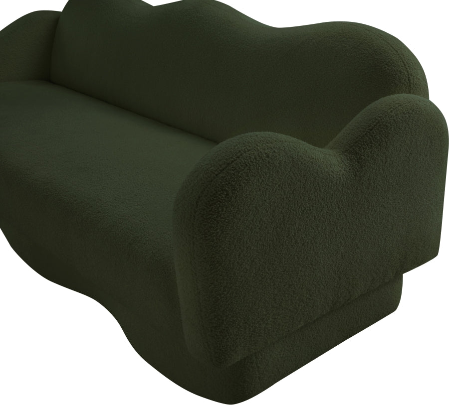 Canapé rembourré en tissu Bloom Teddy
