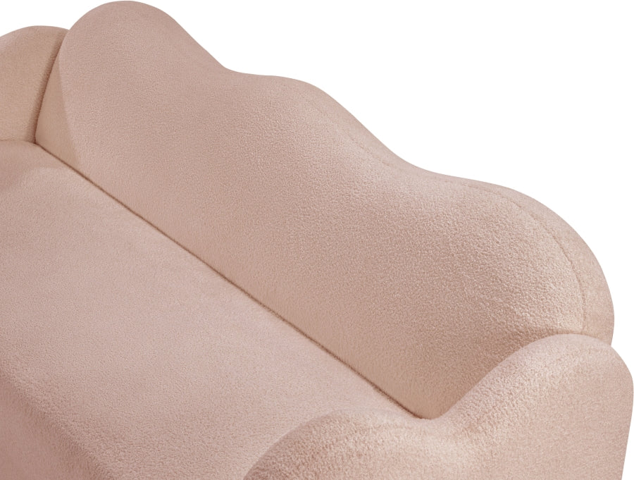 Canapé rembourré en tissu Bloom Teddy