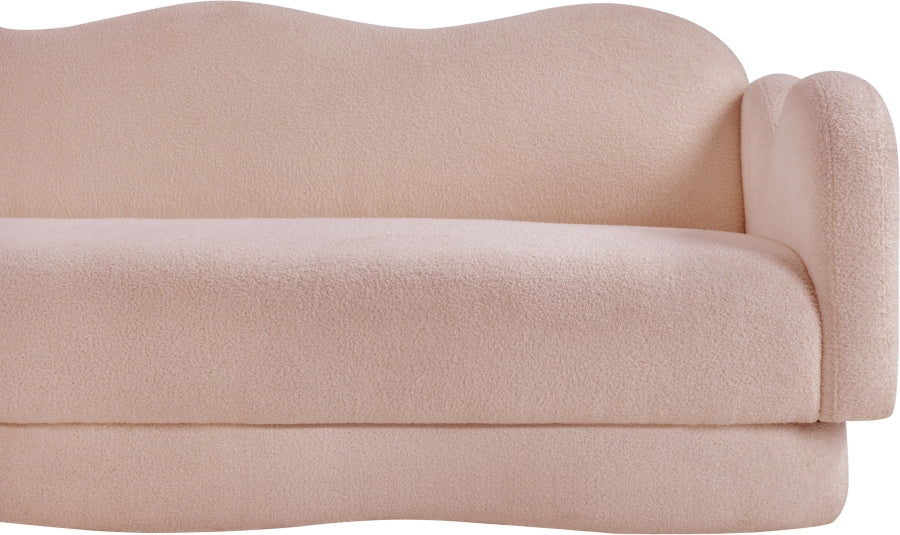 Canapé rembourré en tissu Bloom Teddy