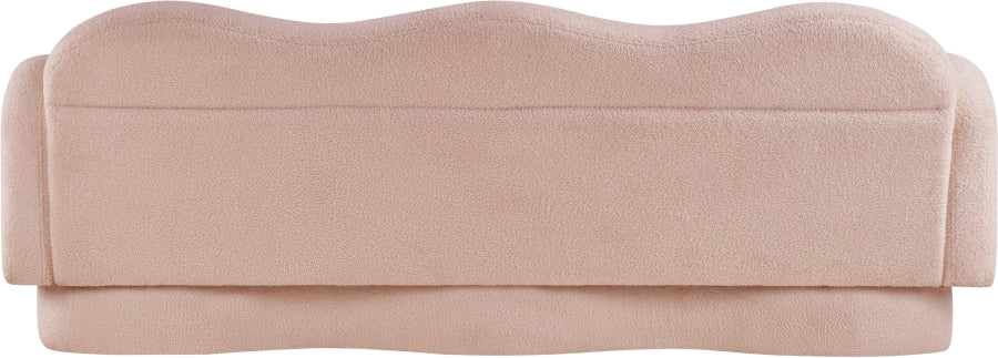 Canapé rembourré en tissu Bloom Teddy