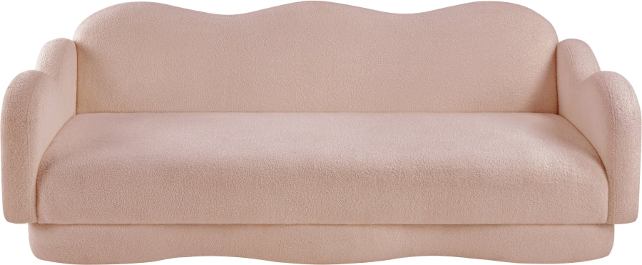 Canapé rembourré en tissu Bloom Teddy