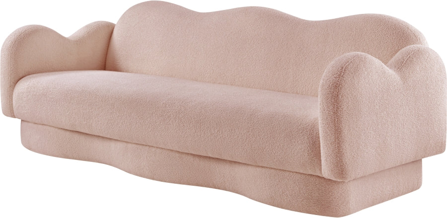 Canapé rembourré en tissu Bloom Teddy