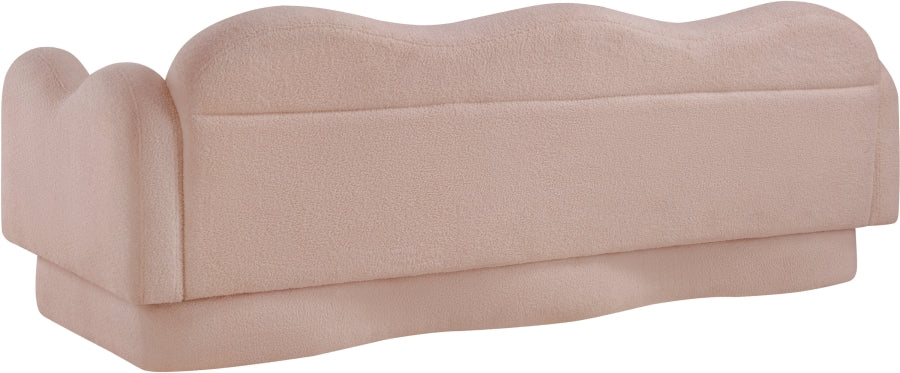 Canapé rembourré en tissu Bloom Teddy