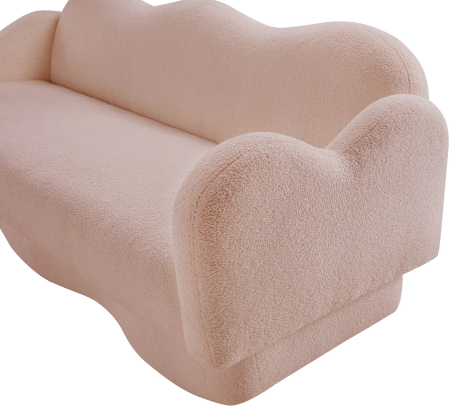 Canapé rembourré en tissu Bloom Teddy