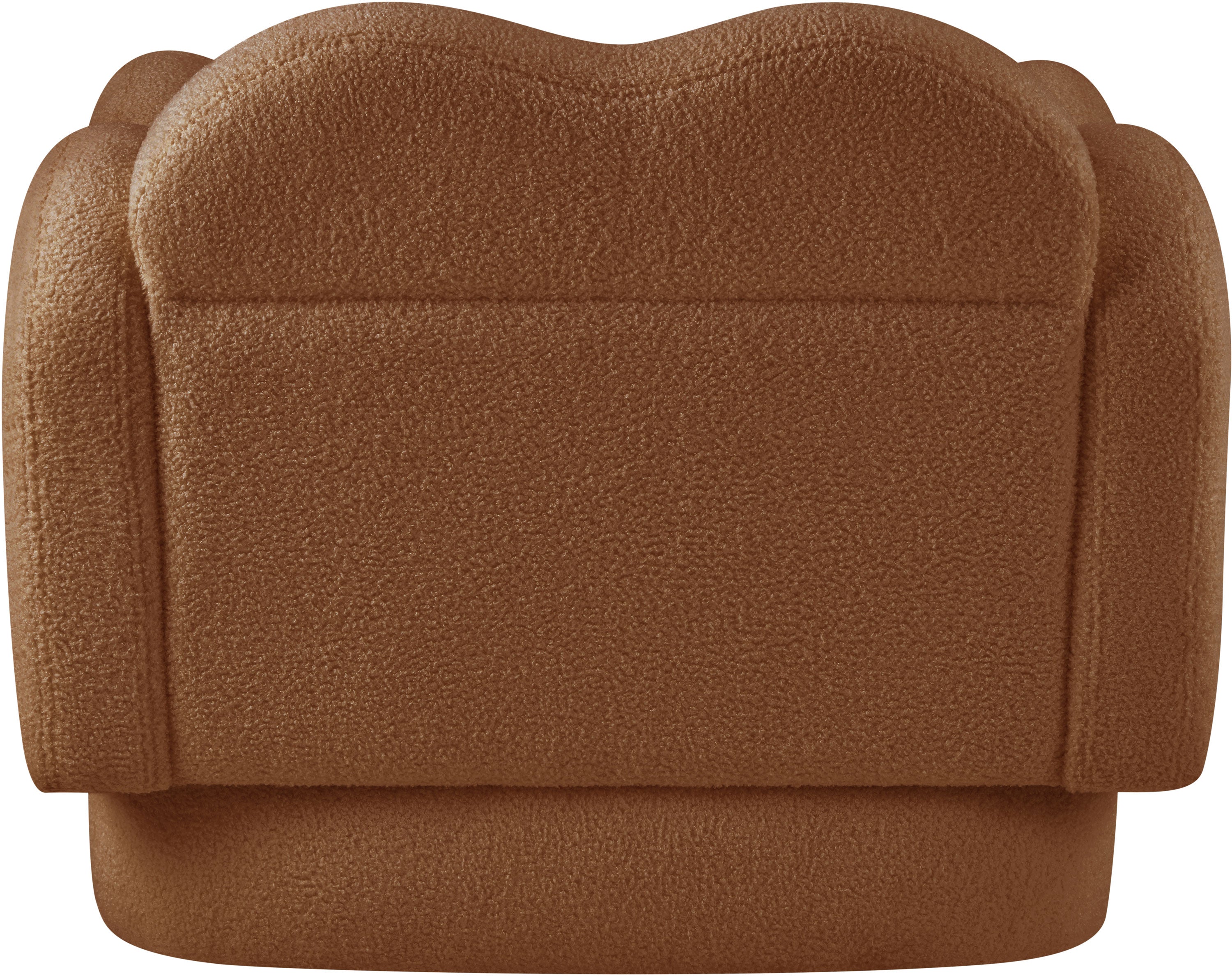 Fauteuil d'appoint rembourré en chenille Vivi