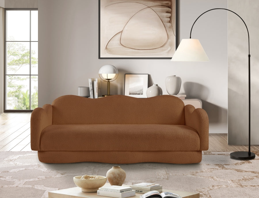 Canapé rembourré en tissu Bloom Teddy