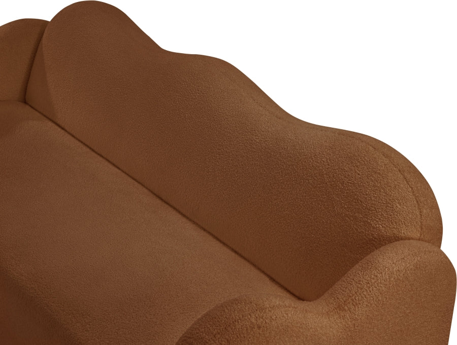 Canapé rembourré en tissu Bloom Teddy