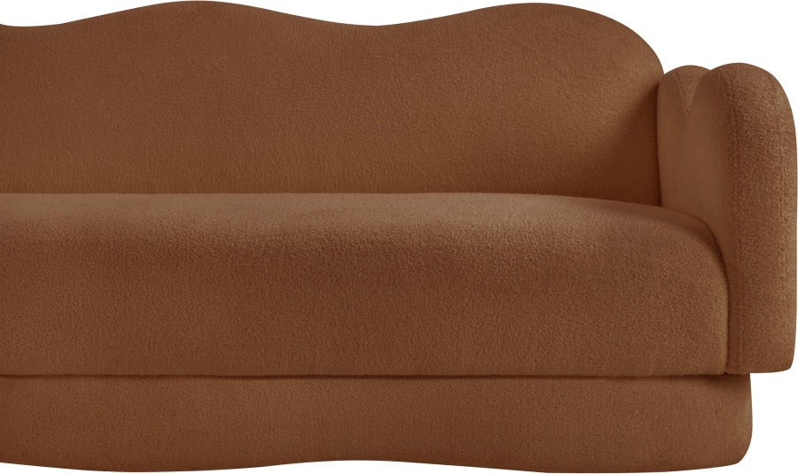 Canapé rembourré en tissu Bloom Teddy