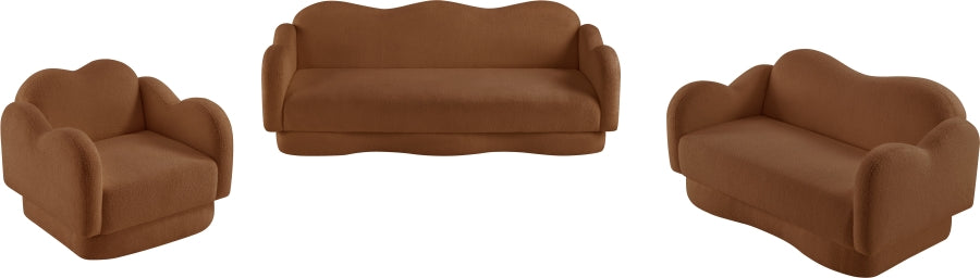 Canapé rembourré en tissu Bloom Teddy