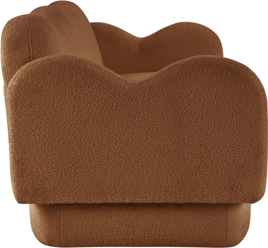 Canapé rembourré en tissu Bloom Teddy