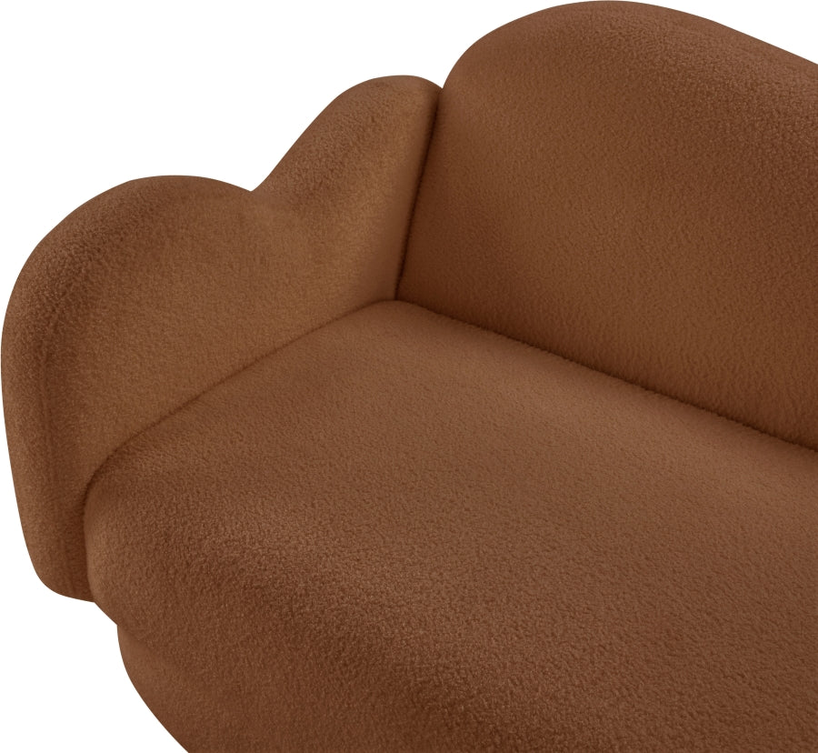 Canapé rembourré en tissu Bloom Teddy