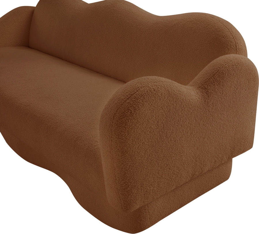 Canapé rembourré en tissu Bloom Teddy