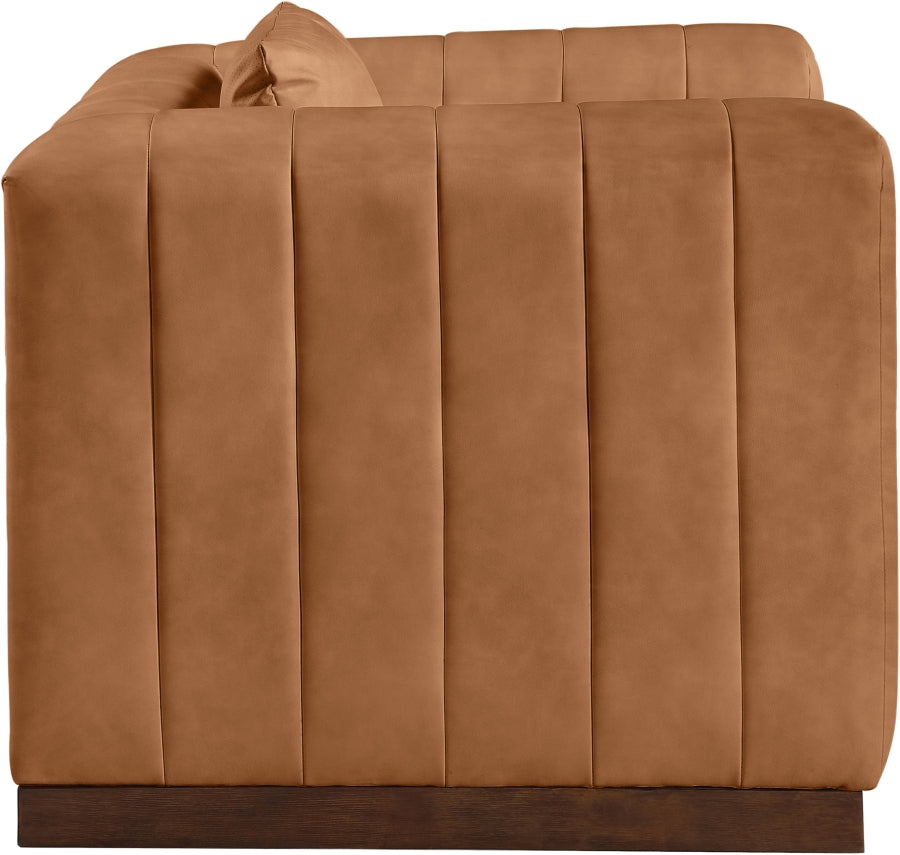 Fauteuil d'appoint rembourré en chenille Vivi