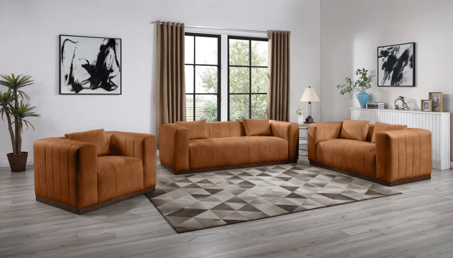 Fauteuil d'appoint rembourré en chenille Vivi
